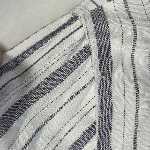 Rails Grace Patriot Stripe Lace Front Top Medium - Picture 13 of 13